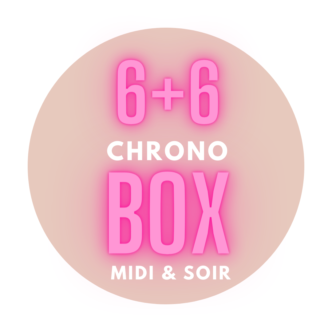 Choisissez la CHRONO Box qui vous convient !